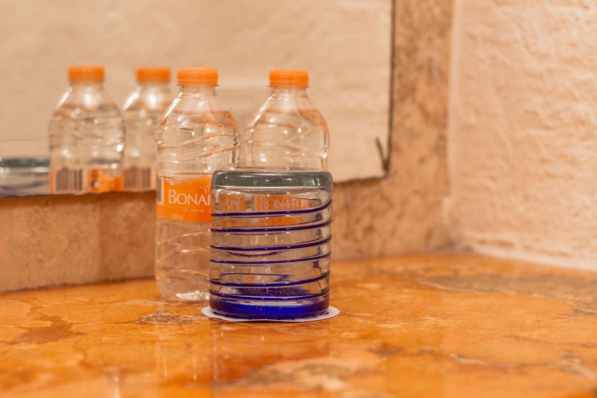 Camino Real Guadalajara Hotel Запопан Екстериор снимка Bottles of Evian